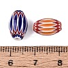 Handmade Millefiori Glass Barrel Beads LA-N002-03-3