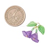 5Pcs 5 Colors Transparent Acrylic Pendants PALLOY-MZ01206-3