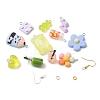 DIY Cartoon Earring Making Kit DIY-FS0004-87-3