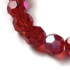 Electroplate Transparent Glass Beads Strands EGLA-A035-T8mm-L07-3