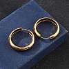 201 Stainless Steel Hoop Earrings EJEW-P304-15A-G-2