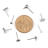 Non-Tarnish 304 Stainless Steel Stud Earring Settings & Findings STAS-MSMC002-05P-4