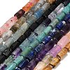 Natural Mixed Gemstone Beads Strands G-F836-B02-01-3