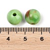 Opaque Acrylic Imitation Gemstone Beads OACR-G064-15B-02-3
