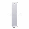 Tarnish Resistant 304 Stainless Steel Pendants LS-STAS-I140-22C-3