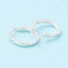 925 Sterling Silver Hoop Earrings STER-P047-13B-S-3