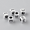 Opaque Acrylic Beads LS-SACR-Q188-02E-1