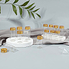 BENECREAT Round Glass Storage Containers for Cosmetic GLAA-BC0001-12A-7