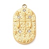 304 Stainless Steel Pendants STAS-F349-03G-10-1