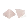 Natural Rose Quartz Orgonite Pyramid Display Decorations G-C186-07M-3