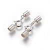 925 Sterling Silver Spring Ring Clasps STER-G019-G-08S-1