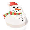 Christmas Theme Snowman Shape Paper Candy Lollipops Cards CDIS-I003-01-2