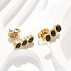 304 Stainless Steel Stud Earrings EJEW-F361-01G-5