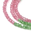 Transparent Gradient Color Cubic Zirconia Strand ZIRC-NH0002-01H-3