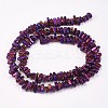Electroplated Non-magnetic Synthetic Hematite Beads Strands G-P367-G01-2