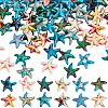 120Pcs 12 Colors Synthetic Turquoise Dyed Beads G-SC0003-26A-1