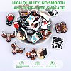 12Pcs 6 Styles Graduation Theme Silicone Focal Beads SIL-SZ0001-74-5
