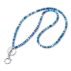 Handmade Polymer Clay ID Card Neck Strap Card Holder HJEW-JM02509-5