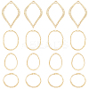 Brass Pendants KK-CA0001-19-NR-1