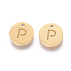 304 Stainless Steel Charms STAS-F227-11P-G-1