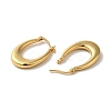 Rack Plating Brass Hoop Earrings EJEW-L224-68G-2