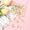 50Pcs Transparent Acrylic Pendants PALLOY-FS00043-01-7