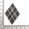 Rhombus Acrylic Big Pendants Diy Earrings Accessories OACR-M028-02C-3