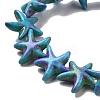 Synthetic Turquoise Dyed Beads Strands G-P507-04K-2
