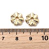 Brass Micro Pave Cubic Zirconia Beads KK-H089-23G-2