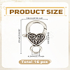 16Pcs Alloy Lobster Claw Clasps FIND-LP0003-60-2