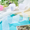 2Rolls Polyester Hot-fix Rhinestone Raw Edges Ribbon OCOR-TA0003-95H-6