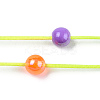 Nylon Satin Rattail Cord NWIR-R025-1.0mm-F228-5