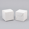 Foldable Cardboard Paper Jewelry Boxes LS-CON-WH0072-34B-4