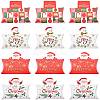 16Pcs 4 Styles Christmas Theme Paper Pillow Gift Boxes CON-FS0001-22-1