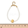 Plastic Imitation Pearl Beads Bracelets for Women BJEW-M056-12G-5