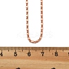 Brass Link Chain Necklaces for Women NJEW-D302-17RG-5