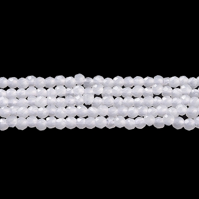 Glass Imitation Jade Beads Strands X-GLAA-H021-05-01-1