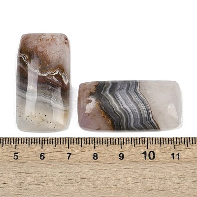Natural Amethyst Lace Agate Pendants G-A244-10B-1