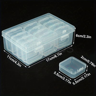 Plastic Craft Organizer Case Sets PW-WG69924-01-1