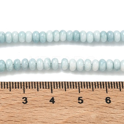 Ombre Effect Dyed Glass Beads Strands GLAA-C043-01B-1