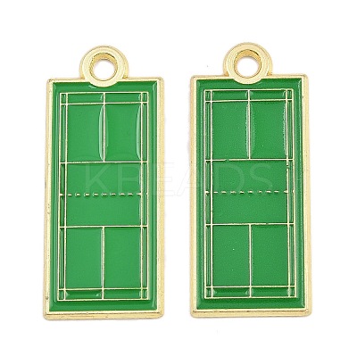 Alloy Enamel Pendants FIND-I065-01I-G-1