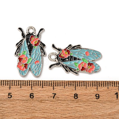 Alloy Enamel Pendants FIND-H051-01C-P-1