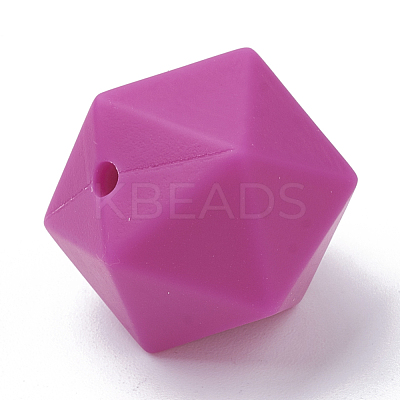 Food Grade Eco-Friendly Silicone Focal Beads SIL-T048-14mm-05-1