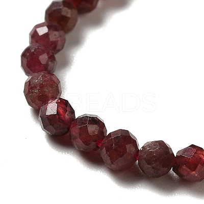 Natural Garnet Beads Strands X-G-I341-09B-1