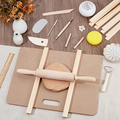 Rectangle MDF Wood Boards DIY-OC0014-16-1