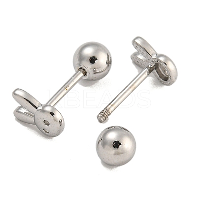 304 Stainless Steel Cartilage Earrings EJEW-B066-01D-P-1
