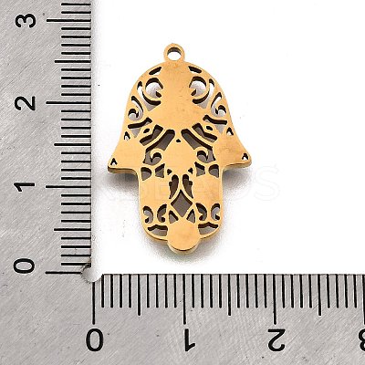 304 Stainless Steel Enamel Charms STAS-K256-26A-G-1