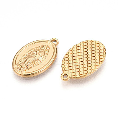 304 Stainless Steel Pendants STAS-N109-123G-1