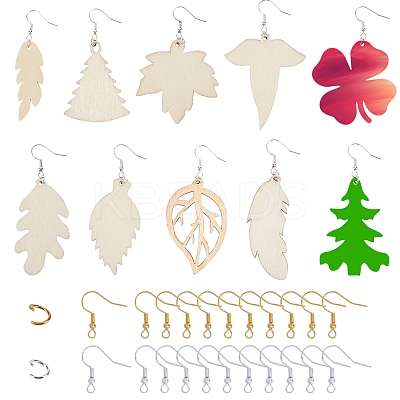 DIY Dangle Earring Making DIY-PH0027-72-1