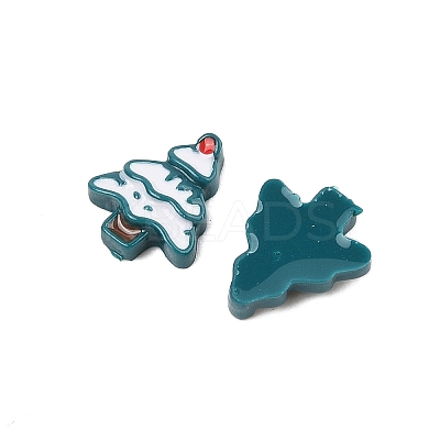 Christmas Theme Luminous Resin Cabochons RESI-U003-02A-1